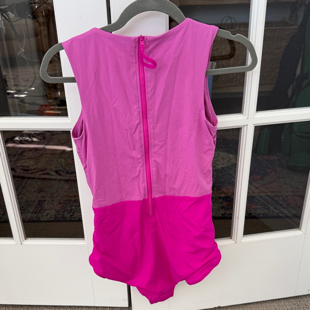 Calia Pink Women’s One Piece Swimsuit with Sewn-in Breast Pads - Picture 4 of 4